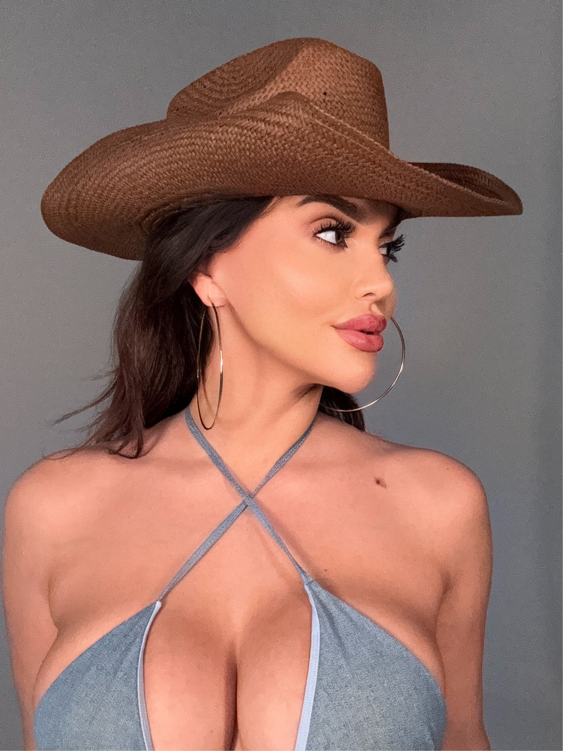 Getty Up Cowgirl Hat (Cream)