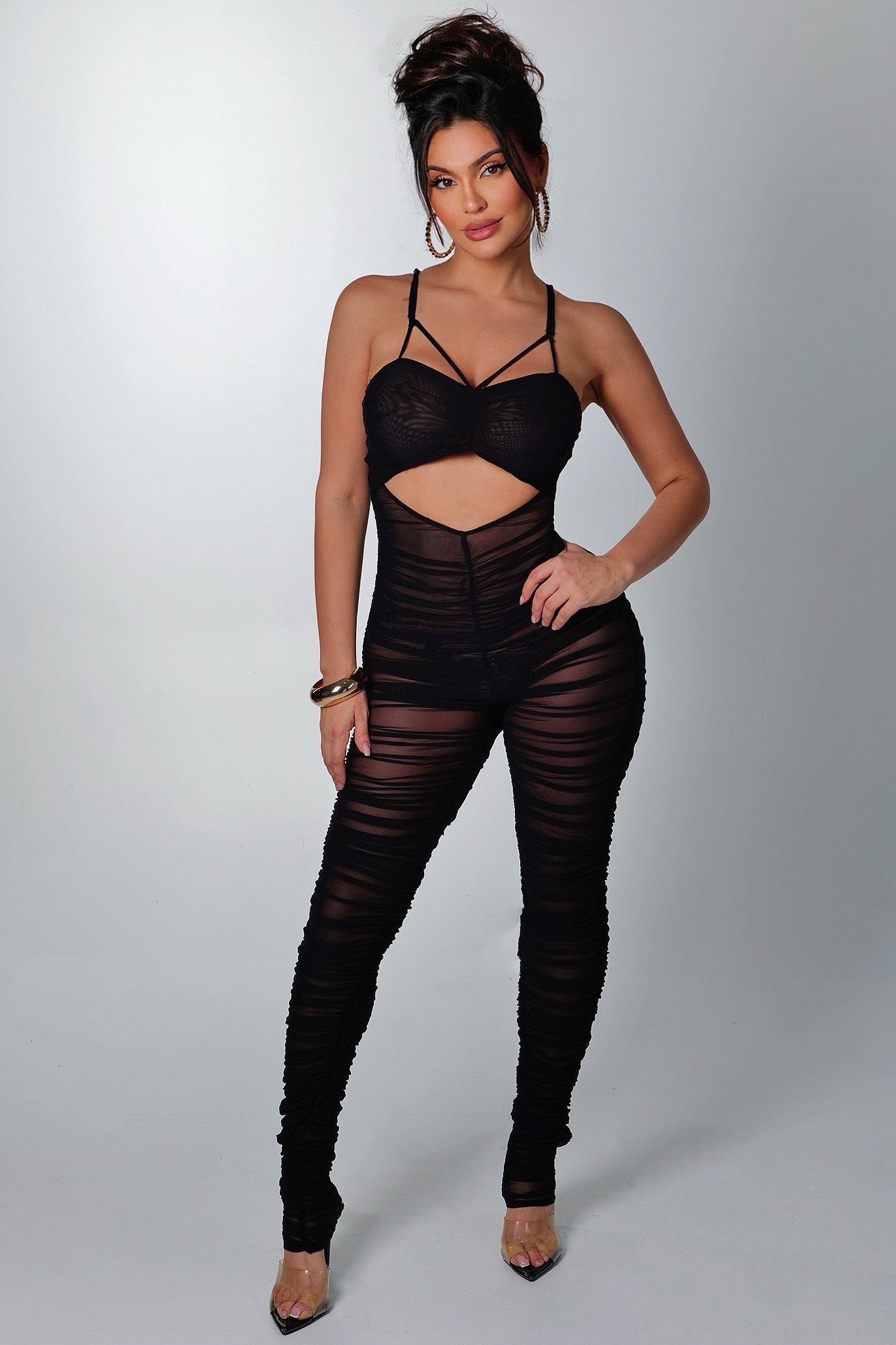 After Hours Mesh Jumpsuit