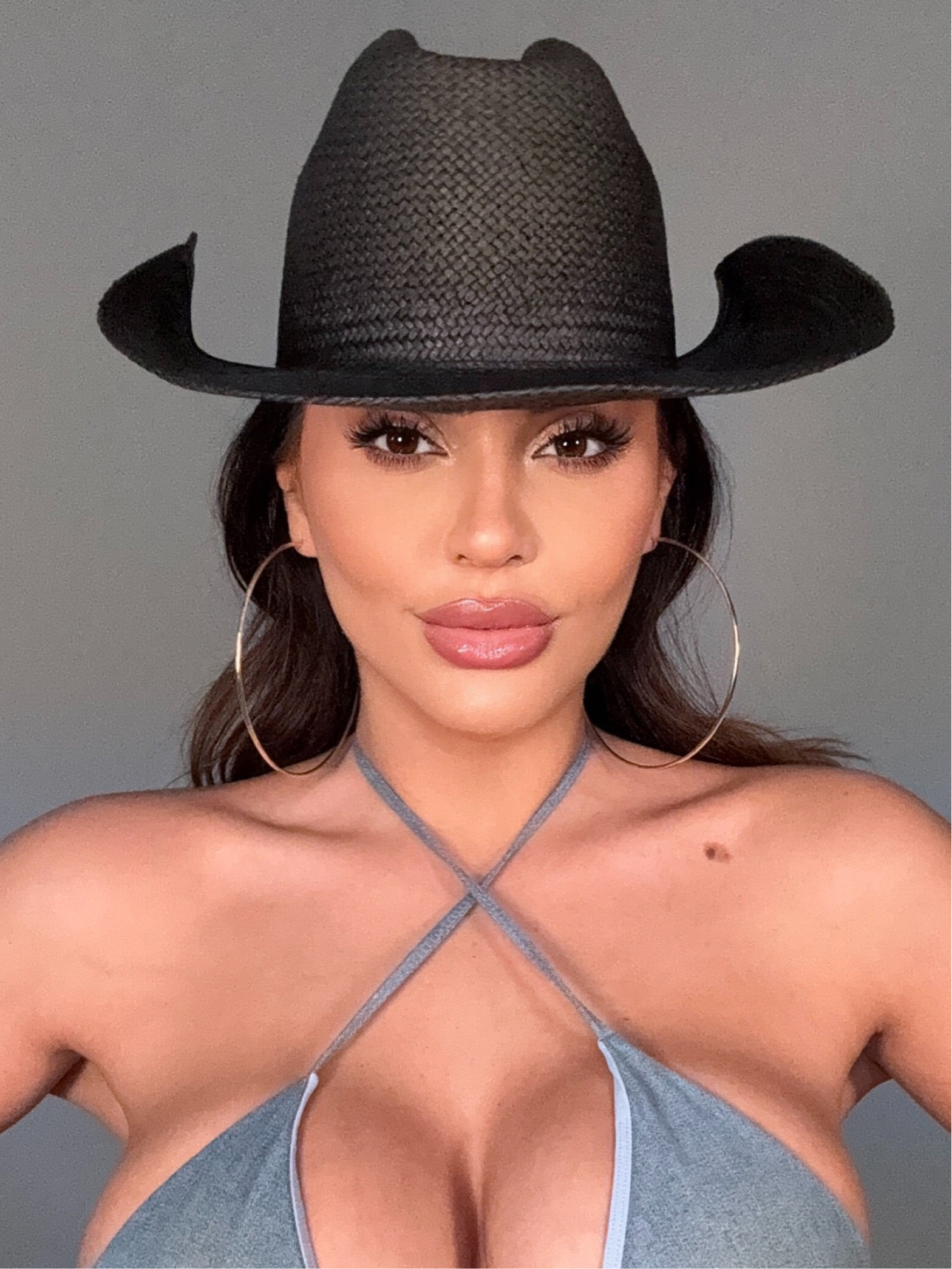 Getty Up Cowgirl Hat (Black)