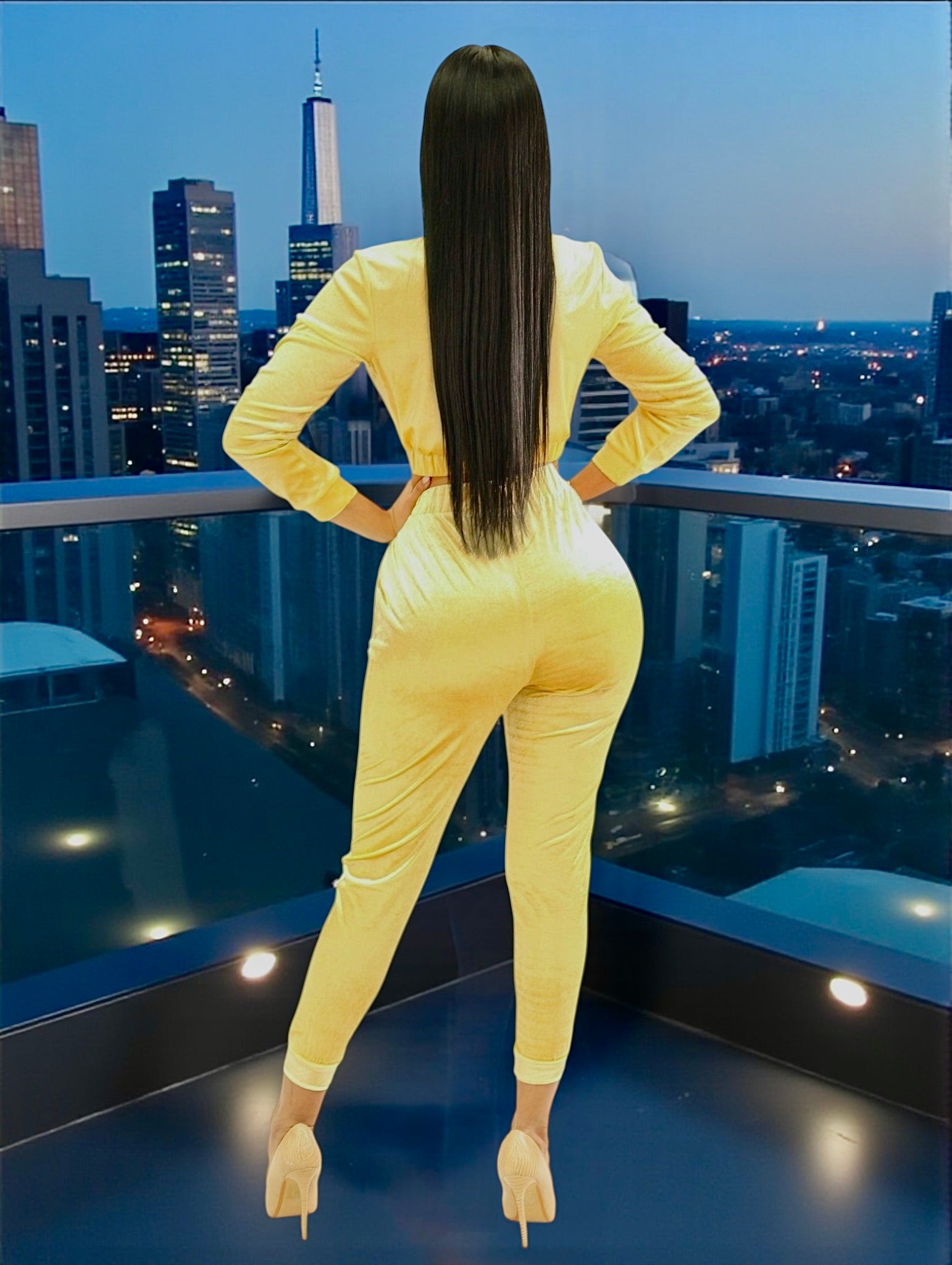 The Casual Fly Track Suit (yellow)