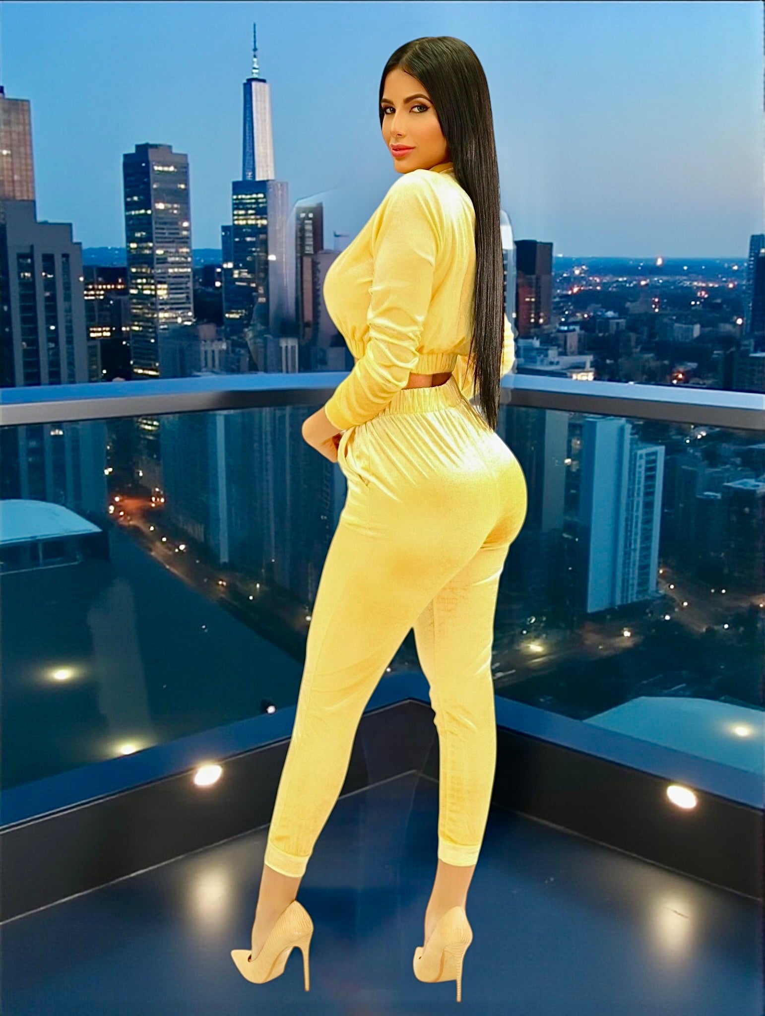 The Casual Fly Track Suit (yellow)