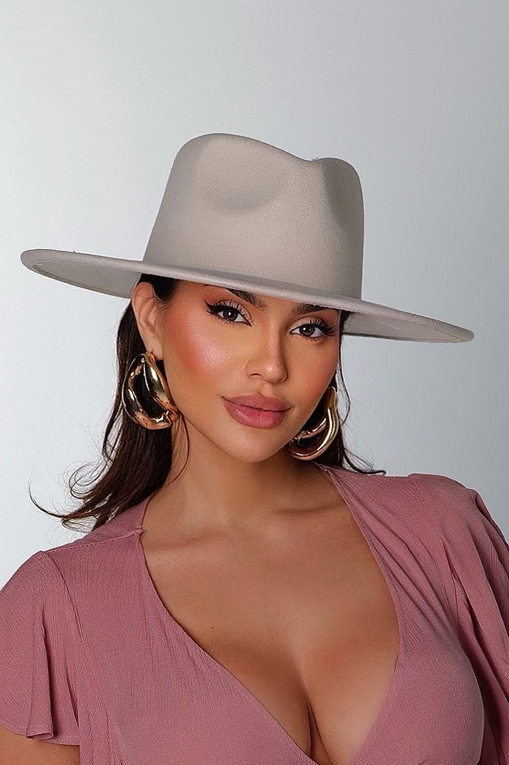 The Simple Fedora Hat (Cream)