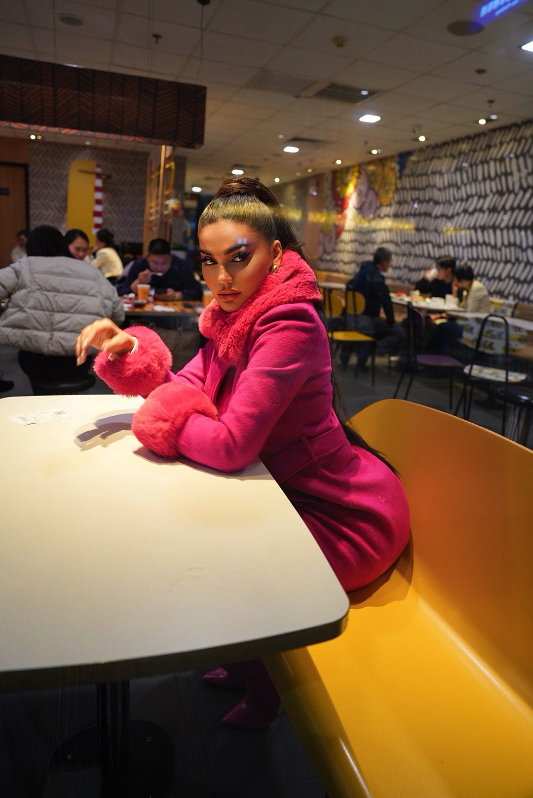 Barbie Girl Fur Coat - OMG Swim