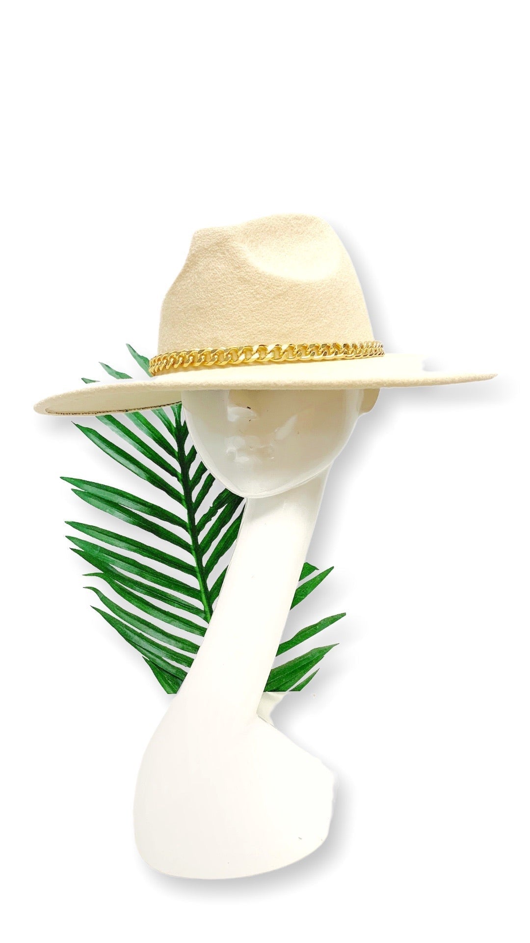 Best Dressed Fedora Hat (Cream) - OMG Swim