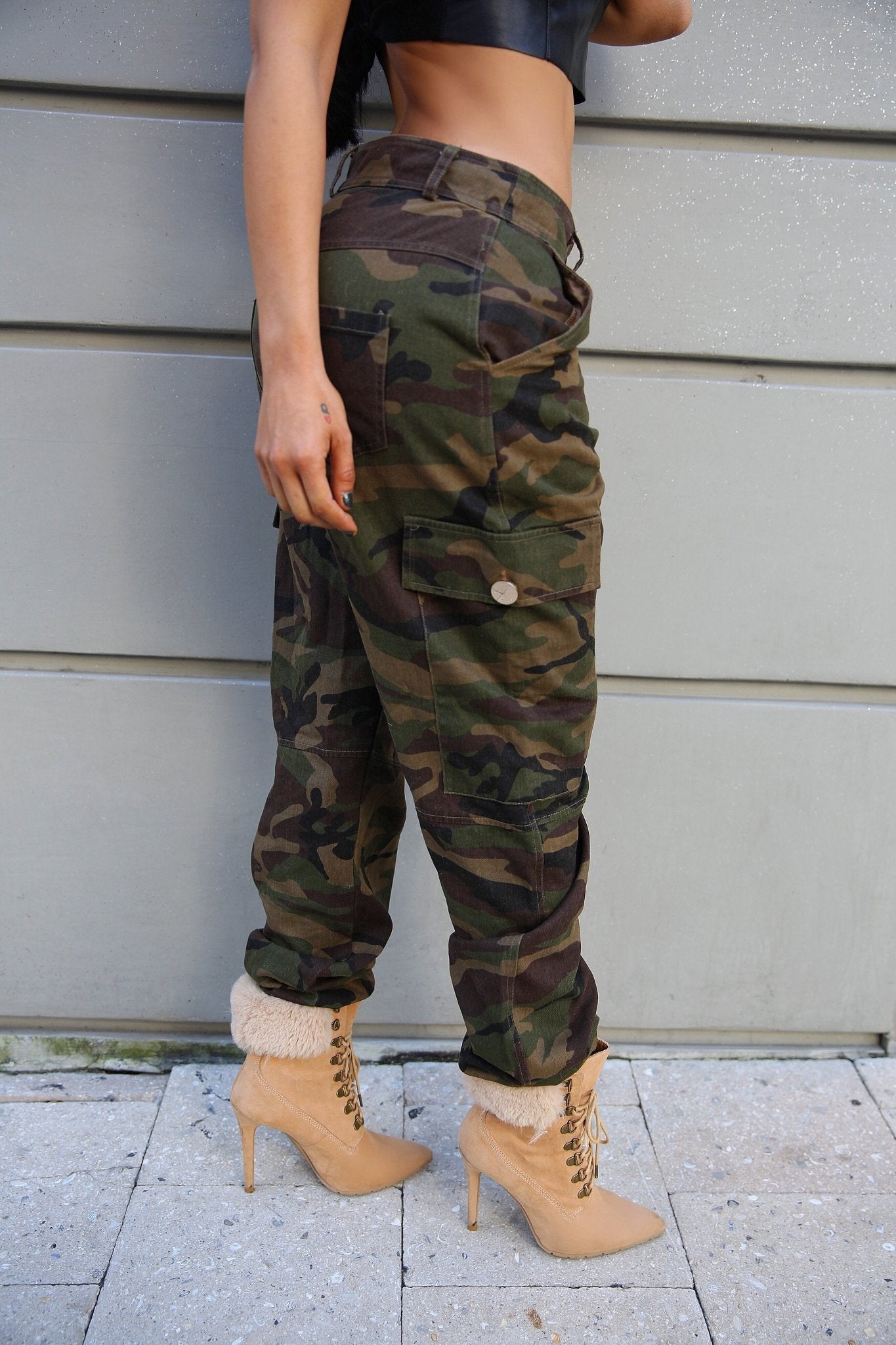 Camo baggy Pants for women - OMG Swim