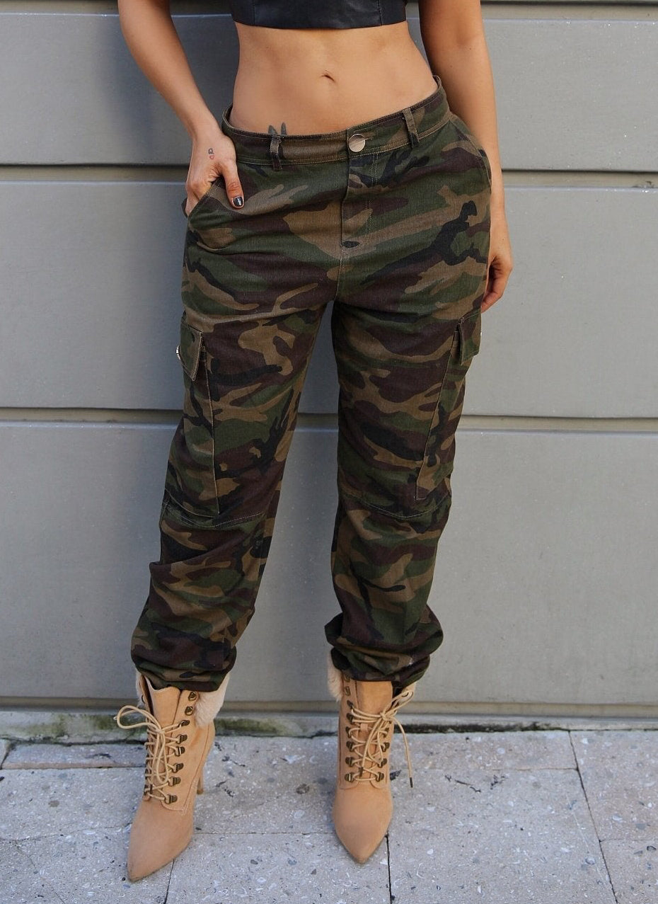 Camo Fatigue Pants - OMG Swim