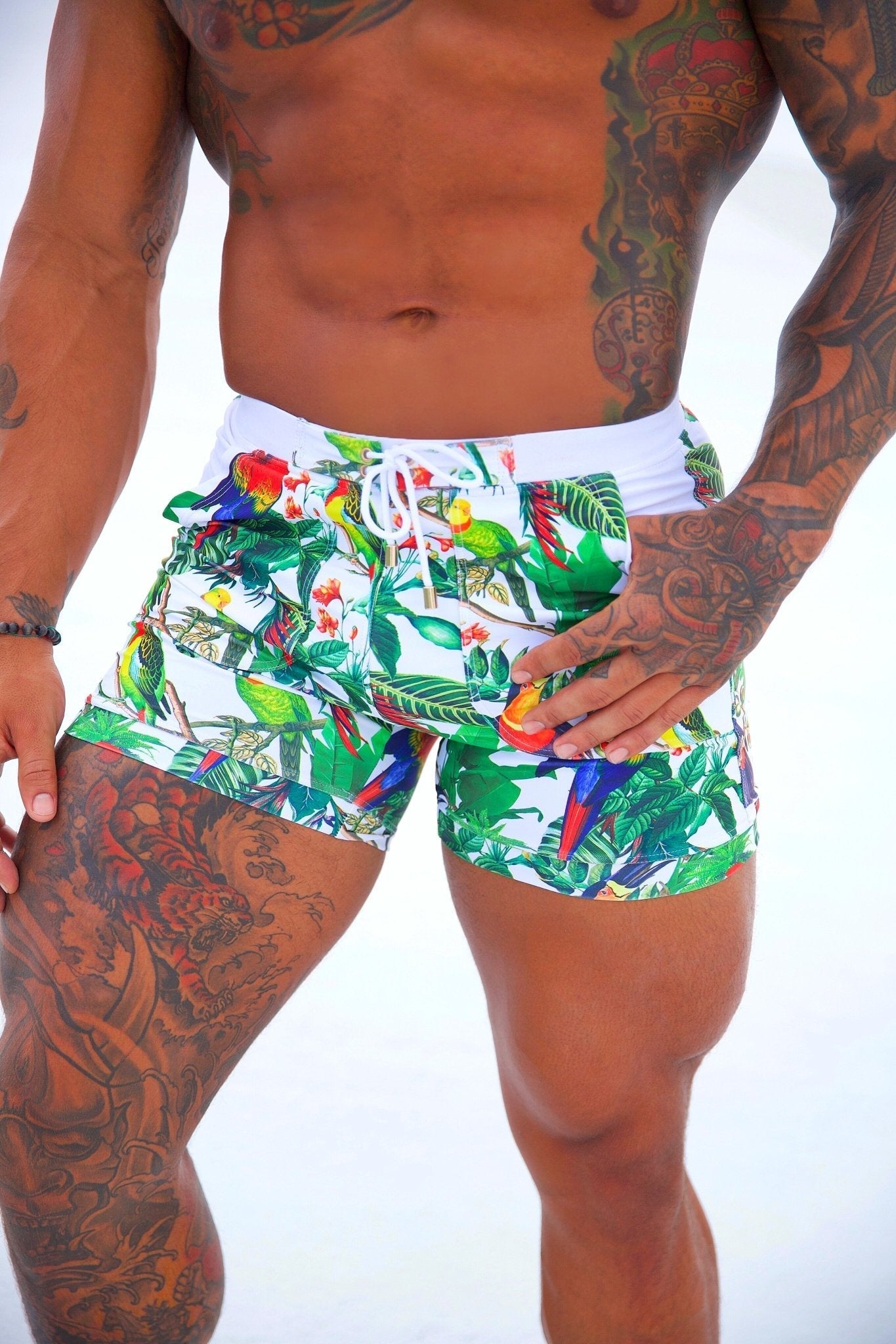 Little Havana Mens Swim Shorts - OMG Swim
