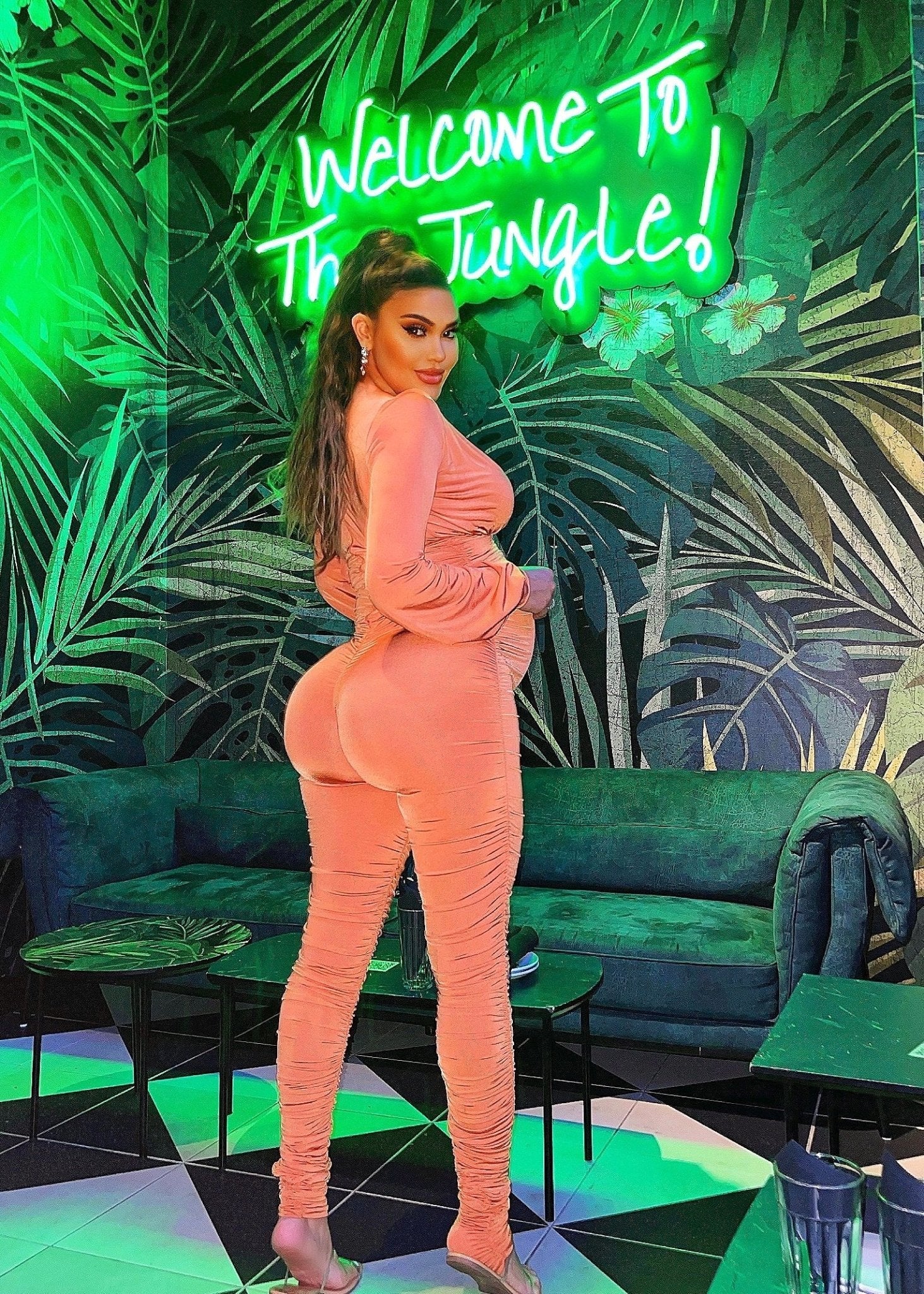 Melon Flavor Jumpsuit (Dark orange) - OMG Swim