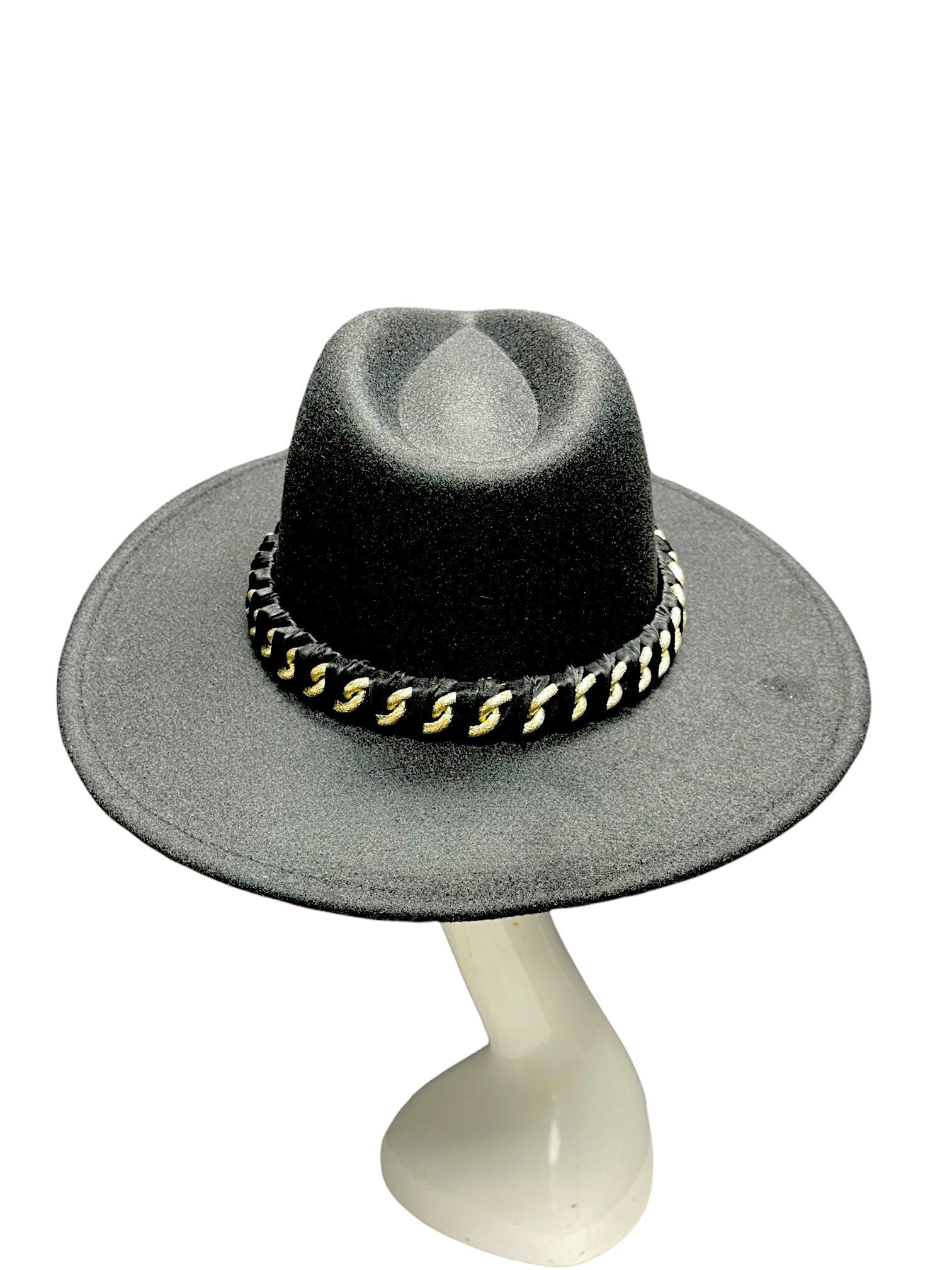 Mírame Fedora Hat (Black) - OMG Swim