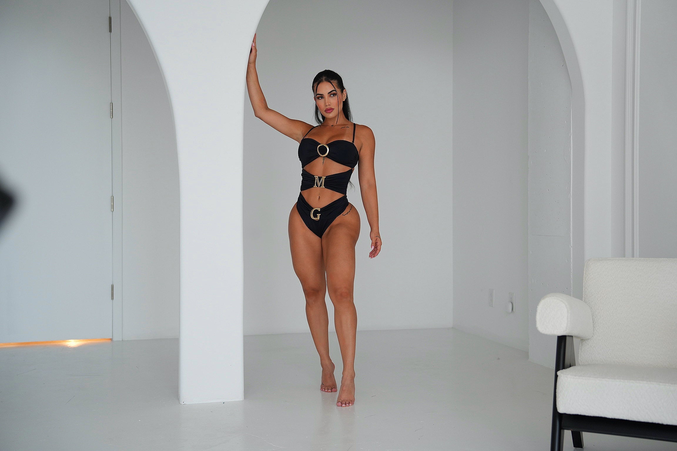 OMG Mars Monokini (Black) - OMG Swim