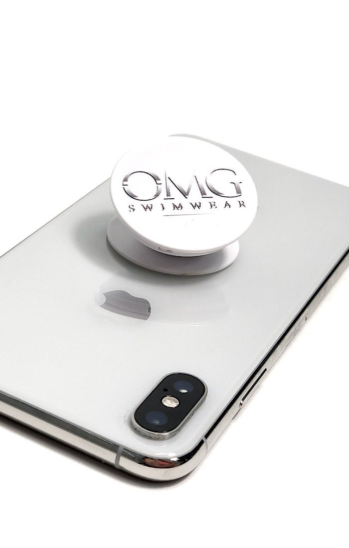 OMG pop socket cell phone gripper - OMG Swim