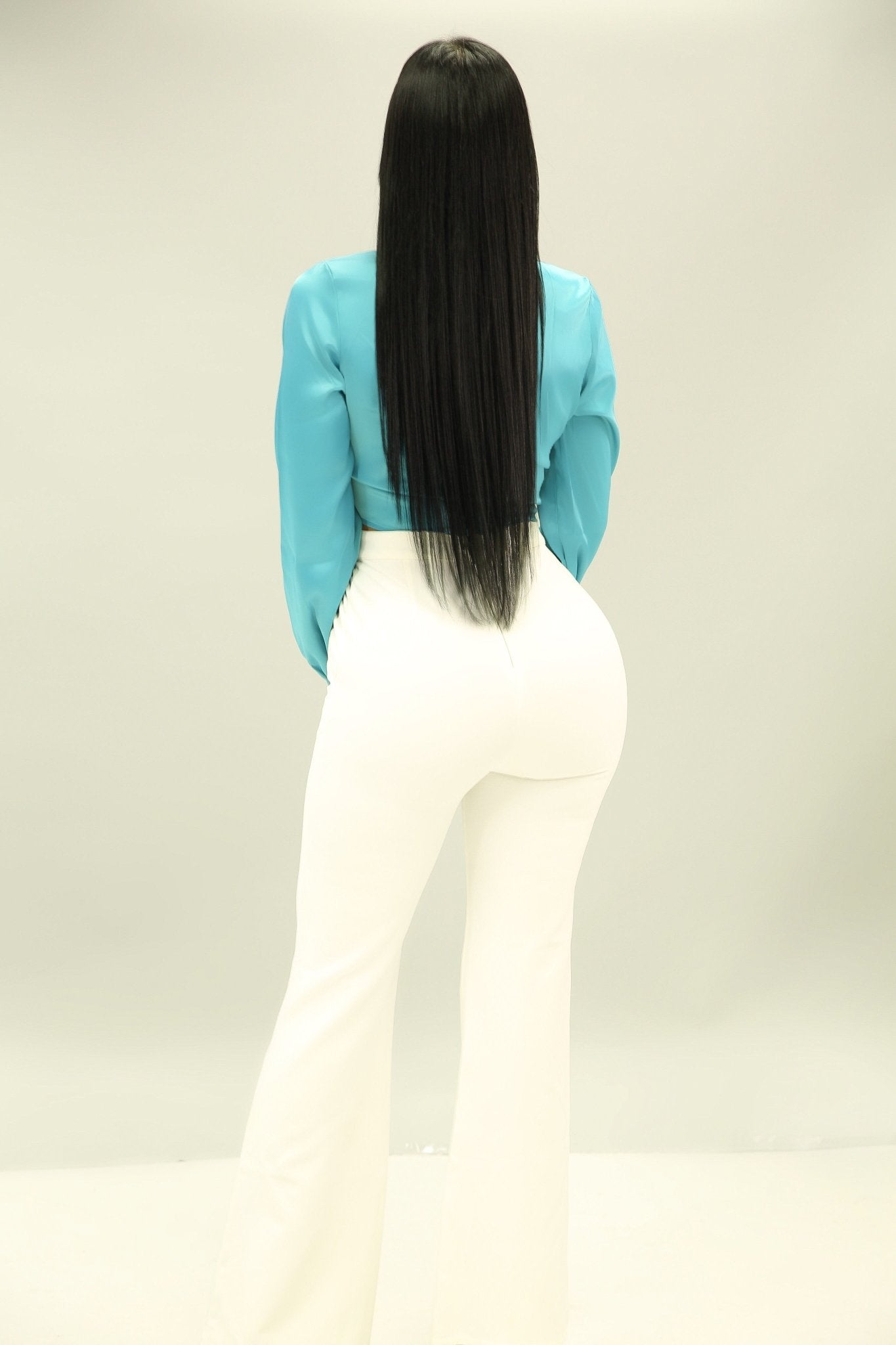 She Means Business Silky Blouse - OMG Swim