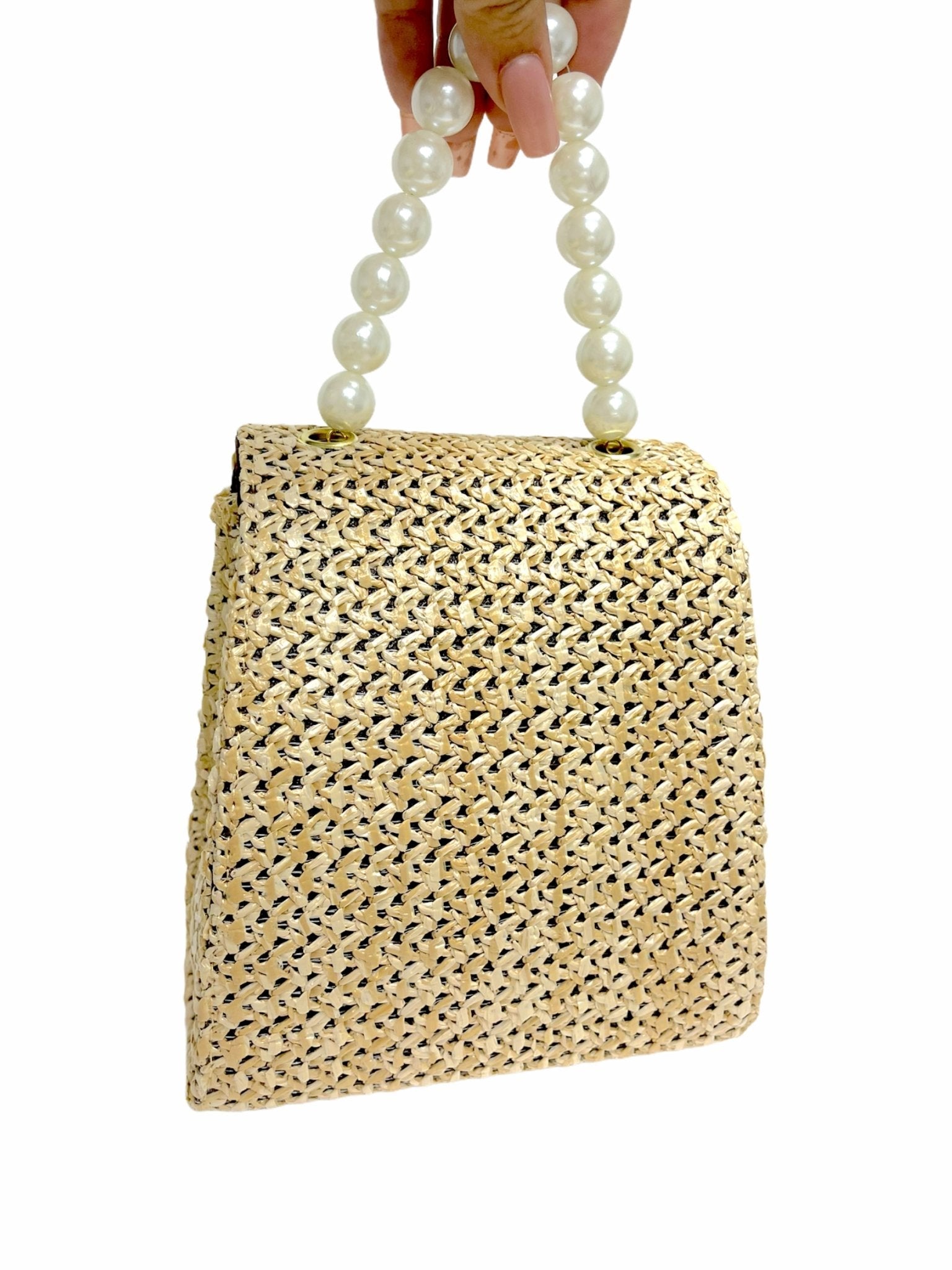 So Pearly Bag (TAN) - OMG Swim