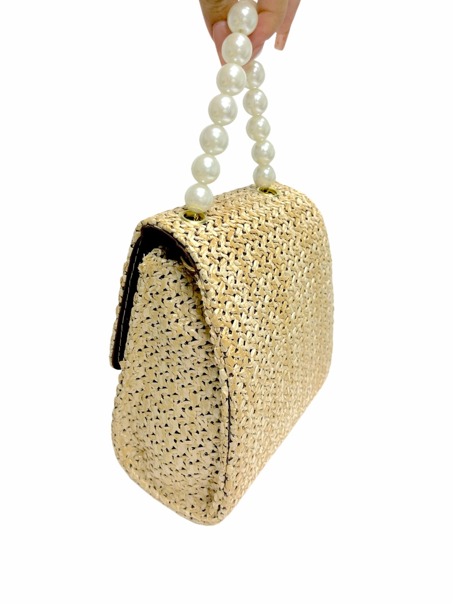 So Pearly Bag (TAN) - OMG Swim