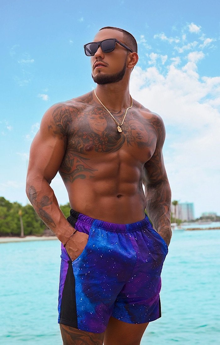 Star Island Swim Shorts - OMG Swim