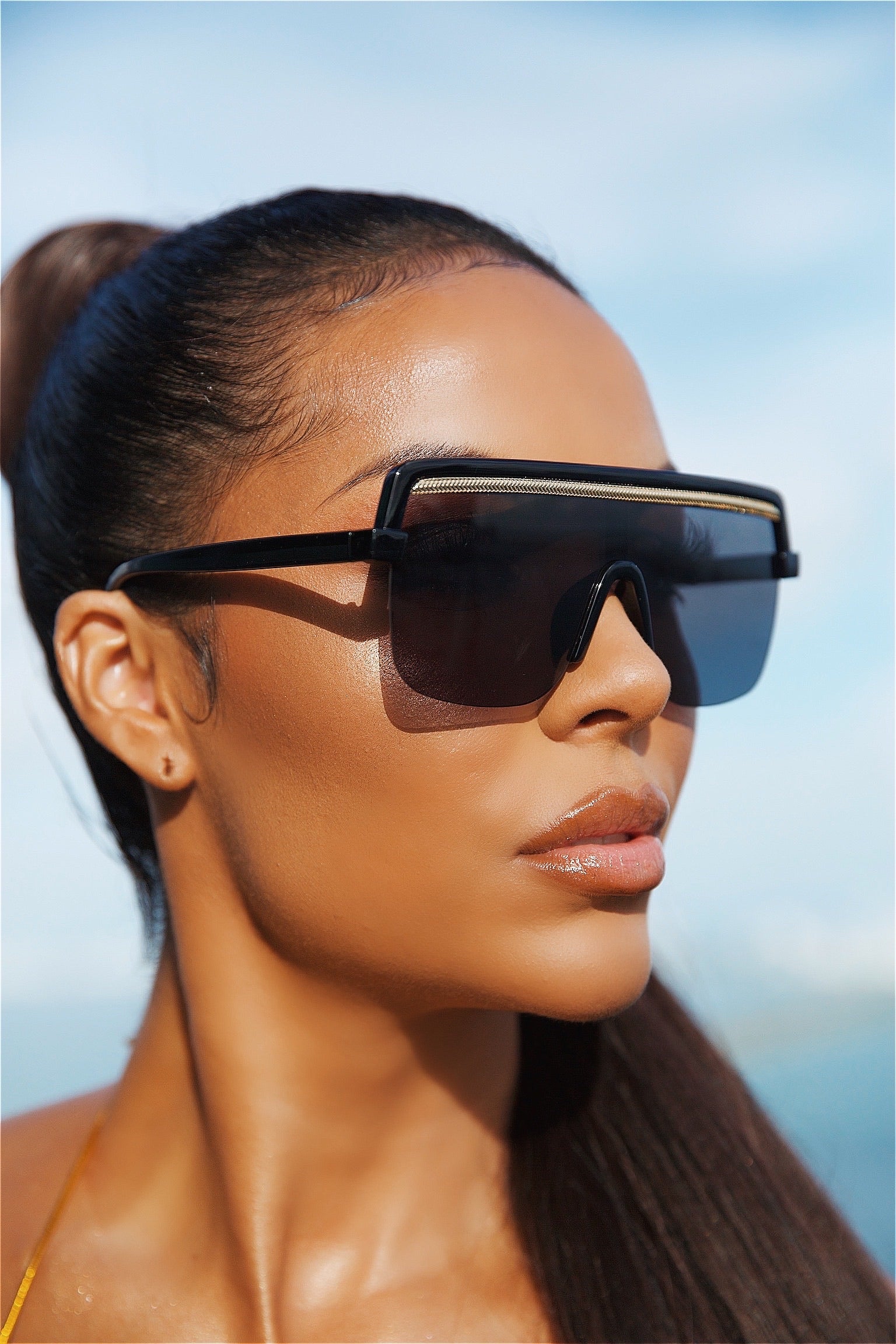 Such A Diva Shades (Black) - OMG Swim