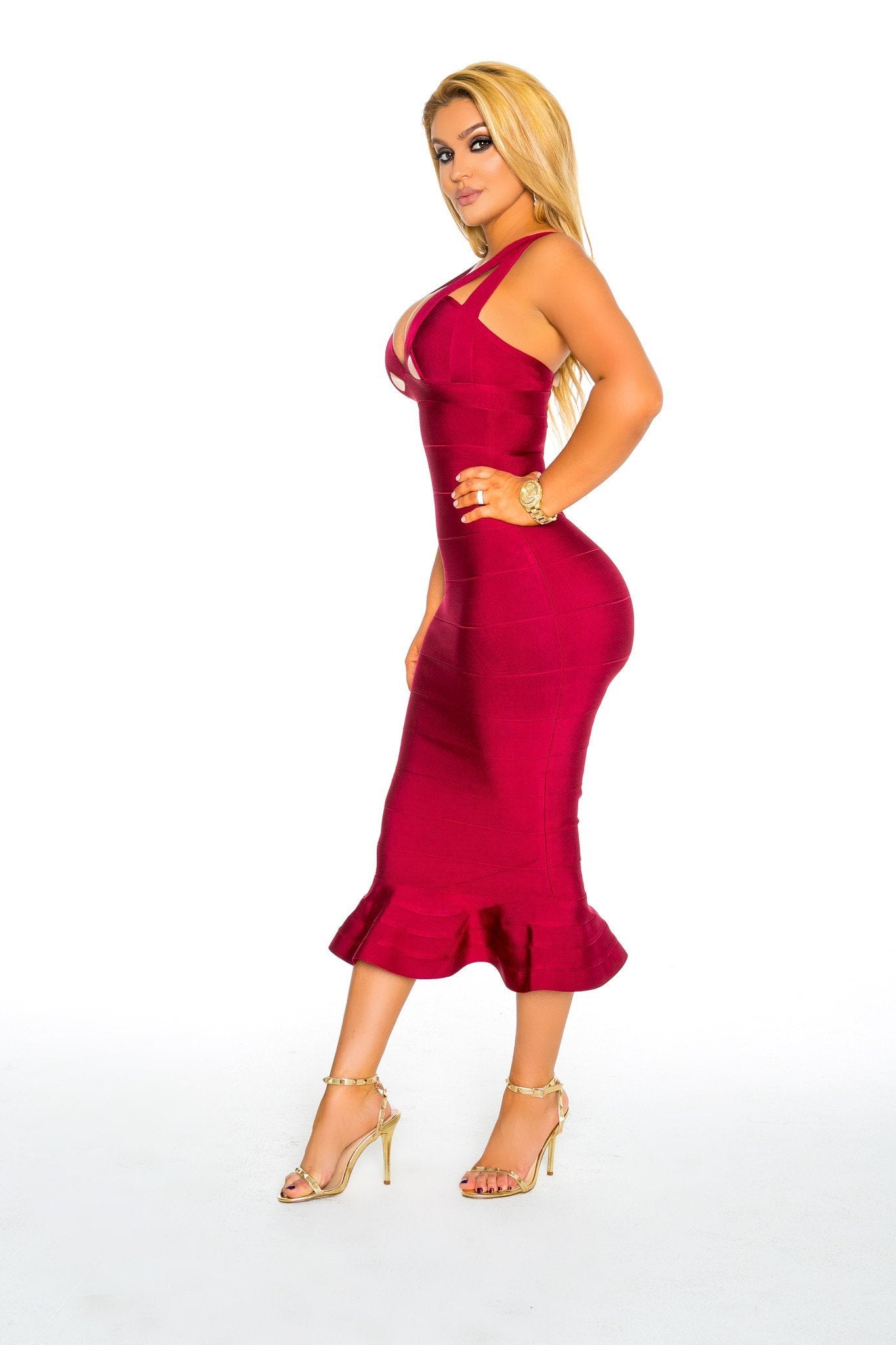 The Fish Tail Mermaid Bandage Dress - OMG Swim