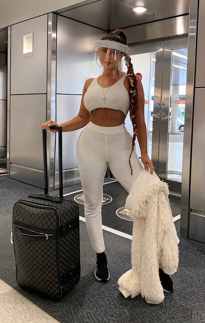 The Fly Airport Set (Cream white) - OMG Swim