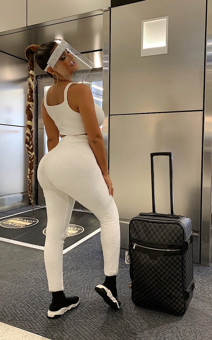 The Fly Airport Set (Cream white) - OMG Swim