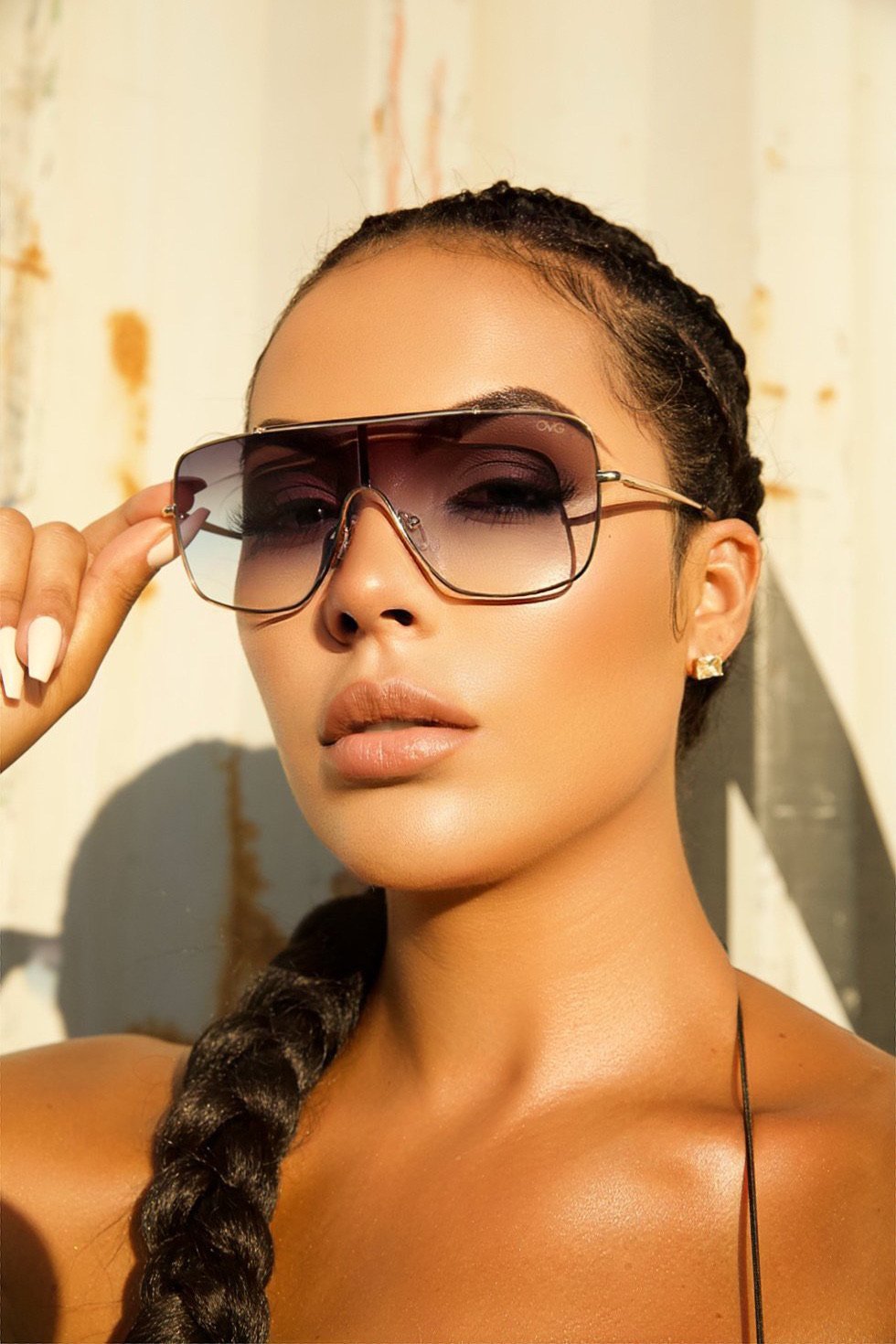 I See you Shades (Blue) - Omg Miami Swimwear