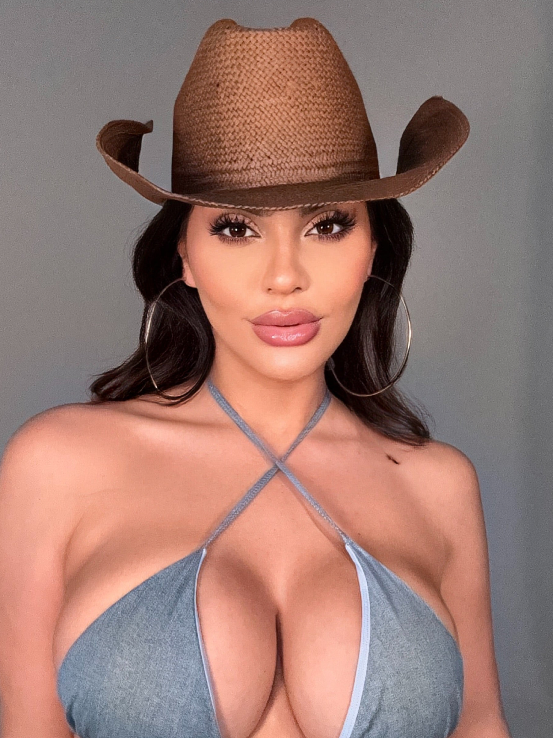 Getty Up Cowgirl Hat (Cream)