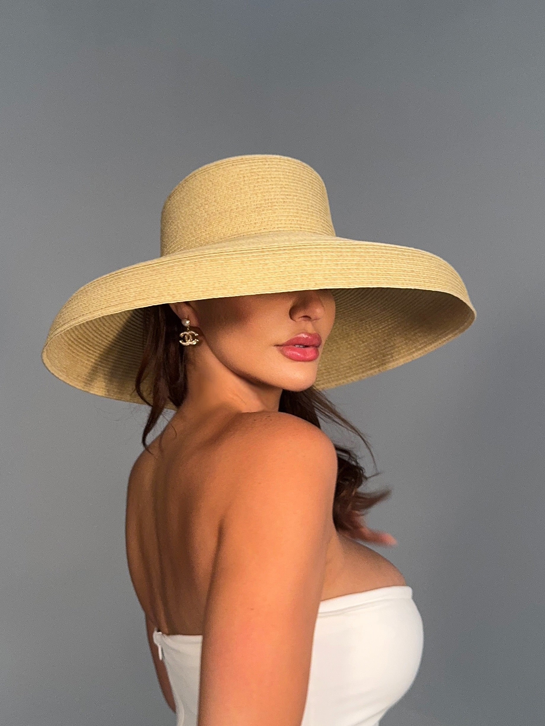 Rich B*tch Energy Hat (Beige)