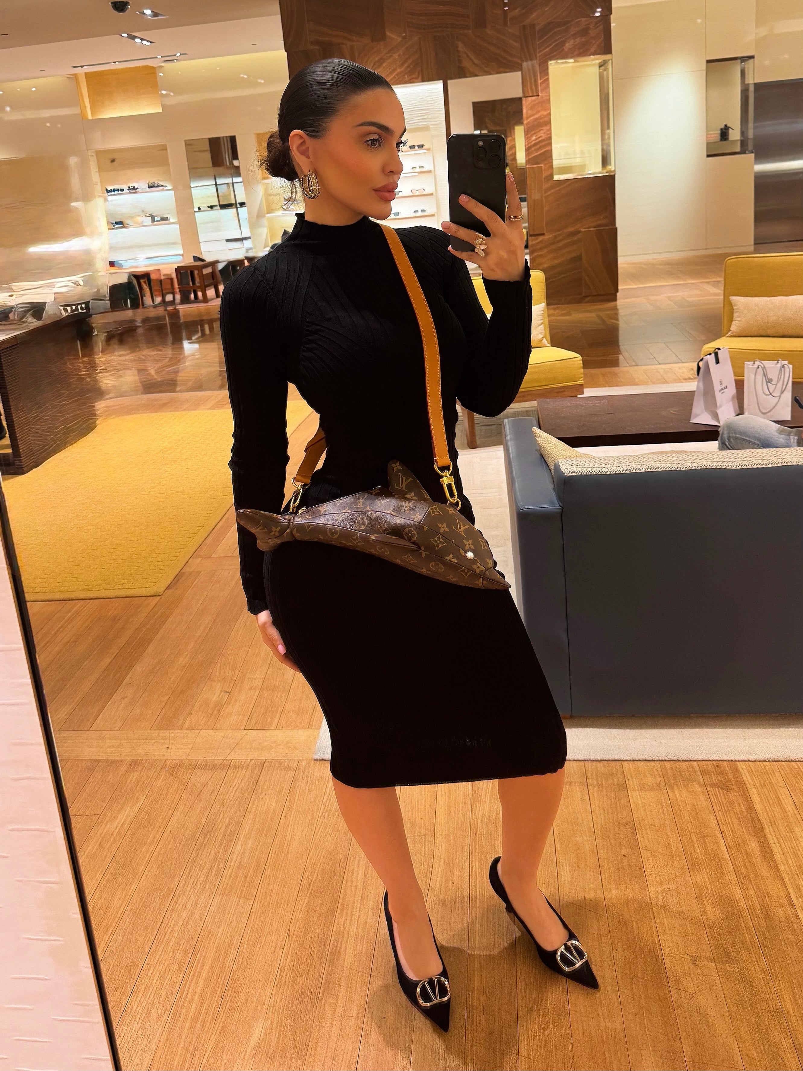 Angelina Joli Knitted Dress