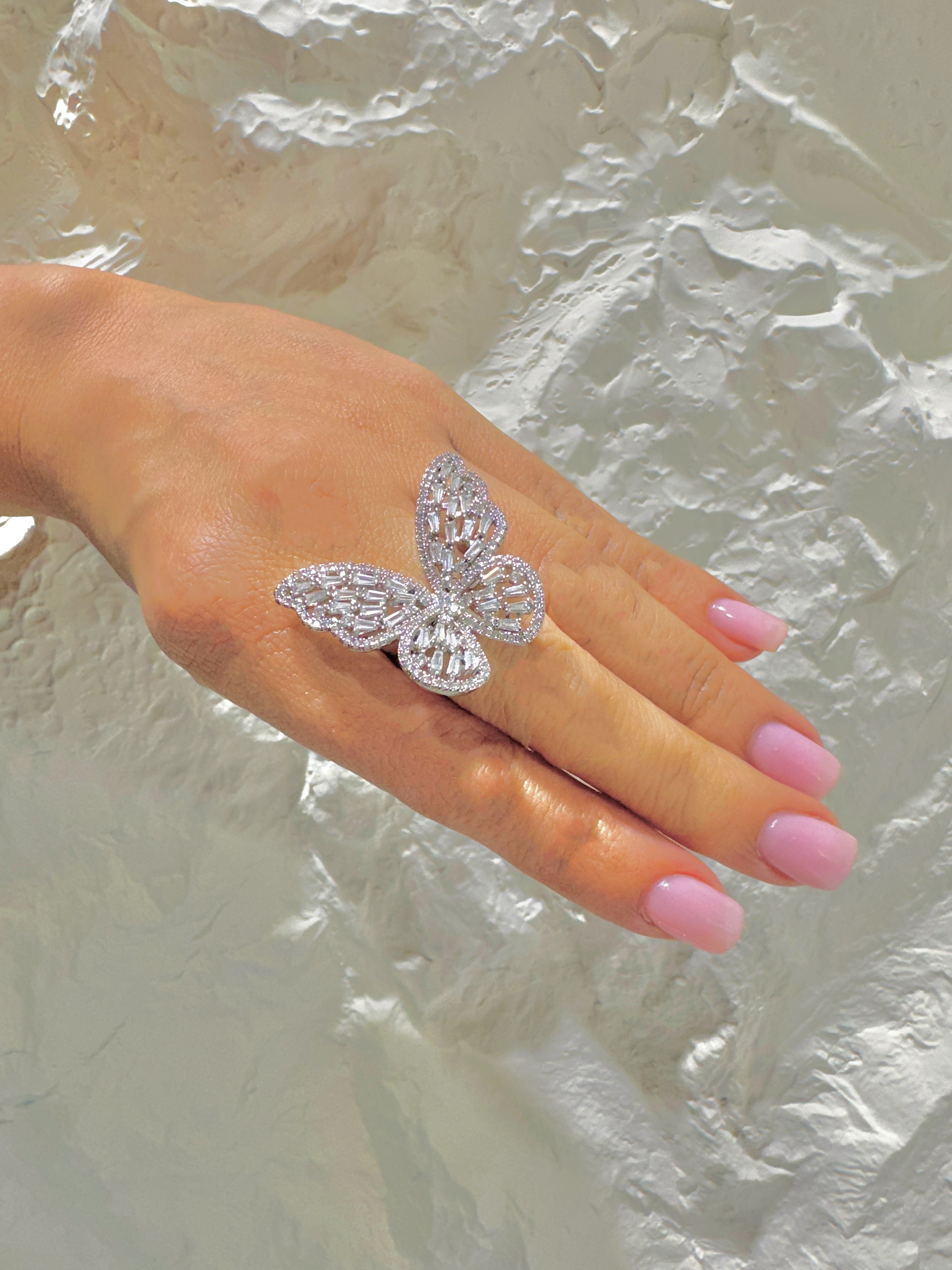 Butterfly Ring (Silver)
