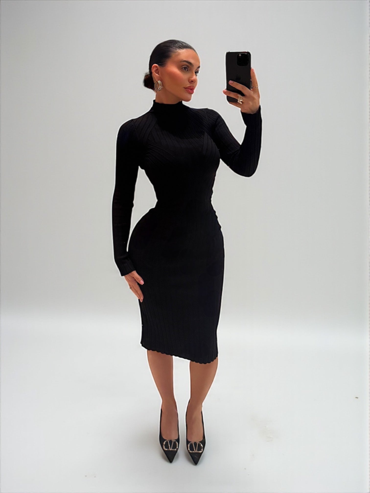 Angelina Joli Knitted Dress