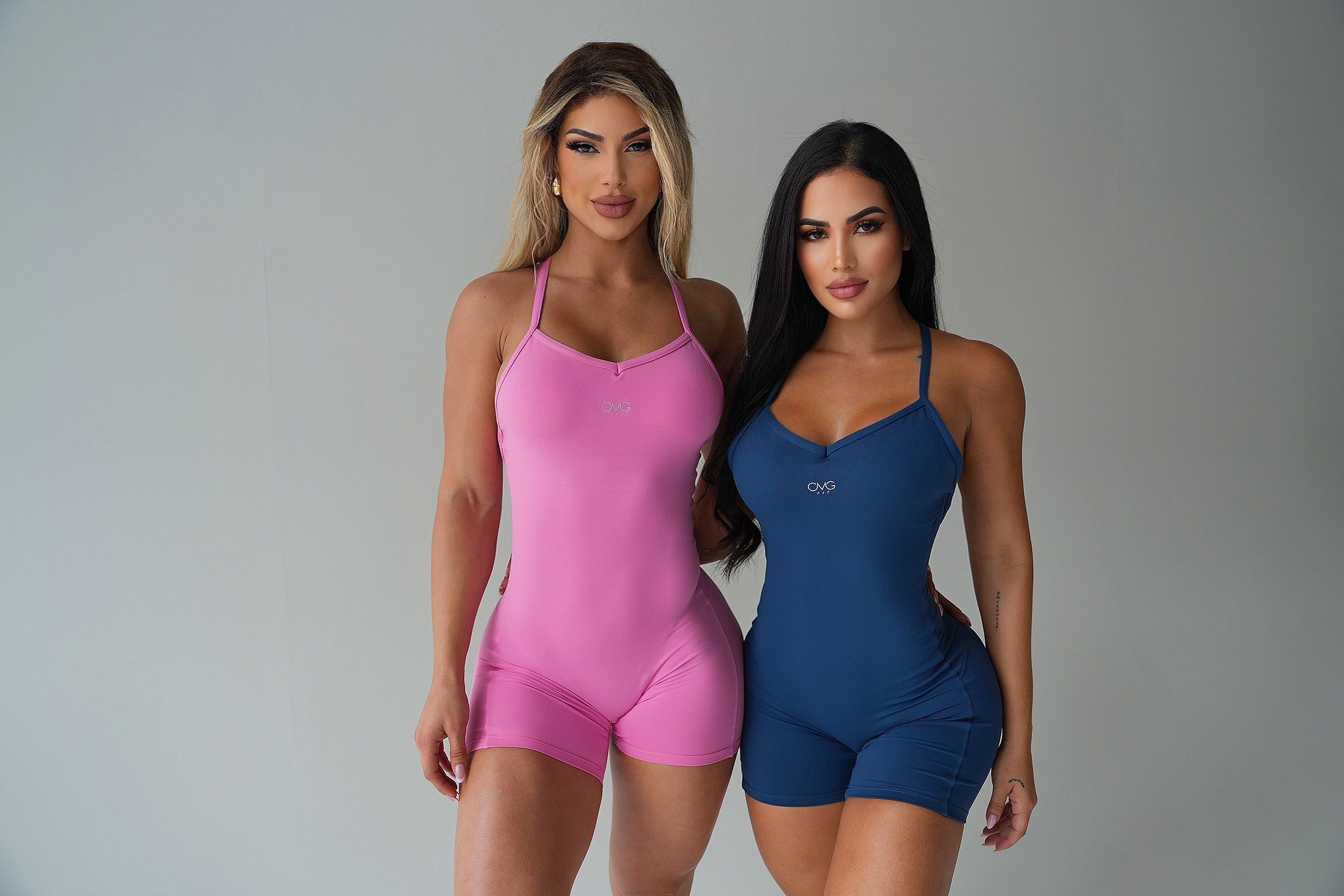 FIT (SHORT) JUMPSUIT NEW (Pink) - OMG Swim