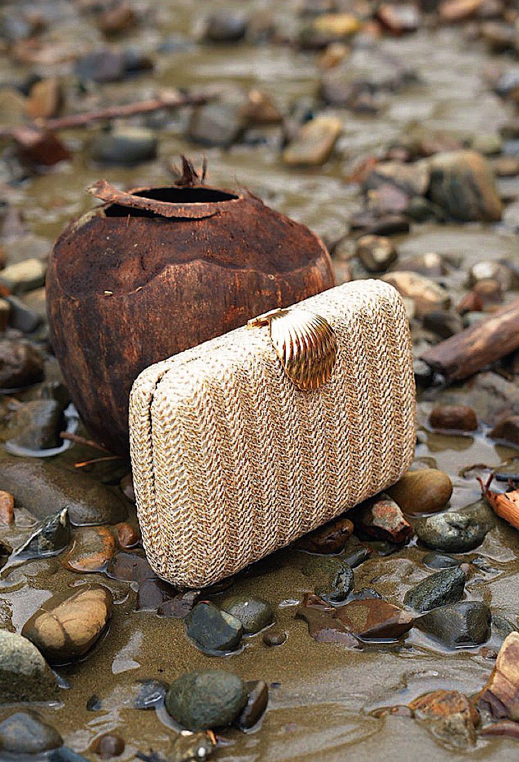 Golden Shell Beach Bag - OMG Swim