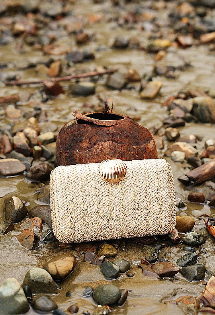 Golden Shell Beach Bag - OMG Swim