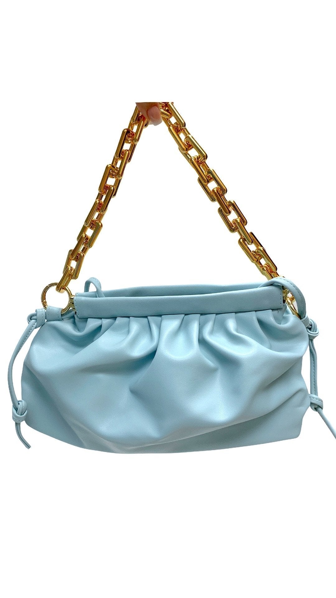 Material Girl Medium Size Bag (Baby Blue) - OMG Swim