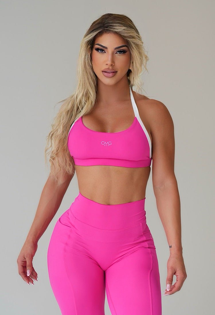 Mega Fit Babe 2pc set (PINK) - OMG Swim