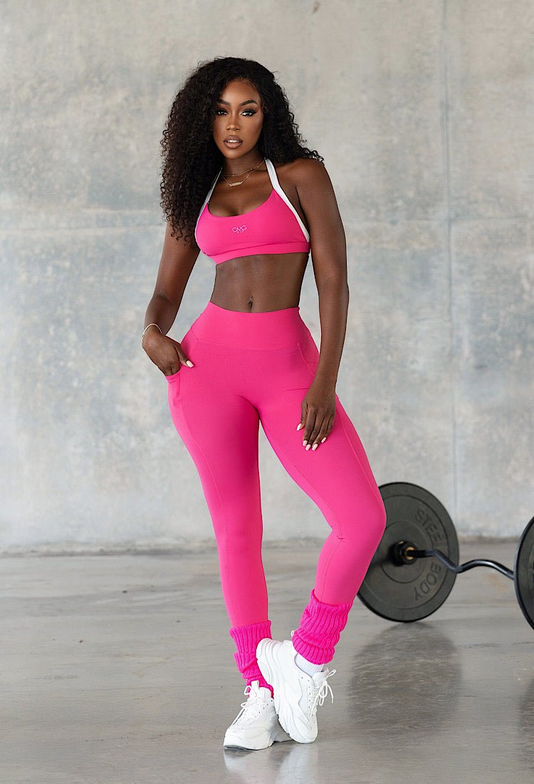 Mega Fit Babe 2pc set (PINK) - OMG Swim