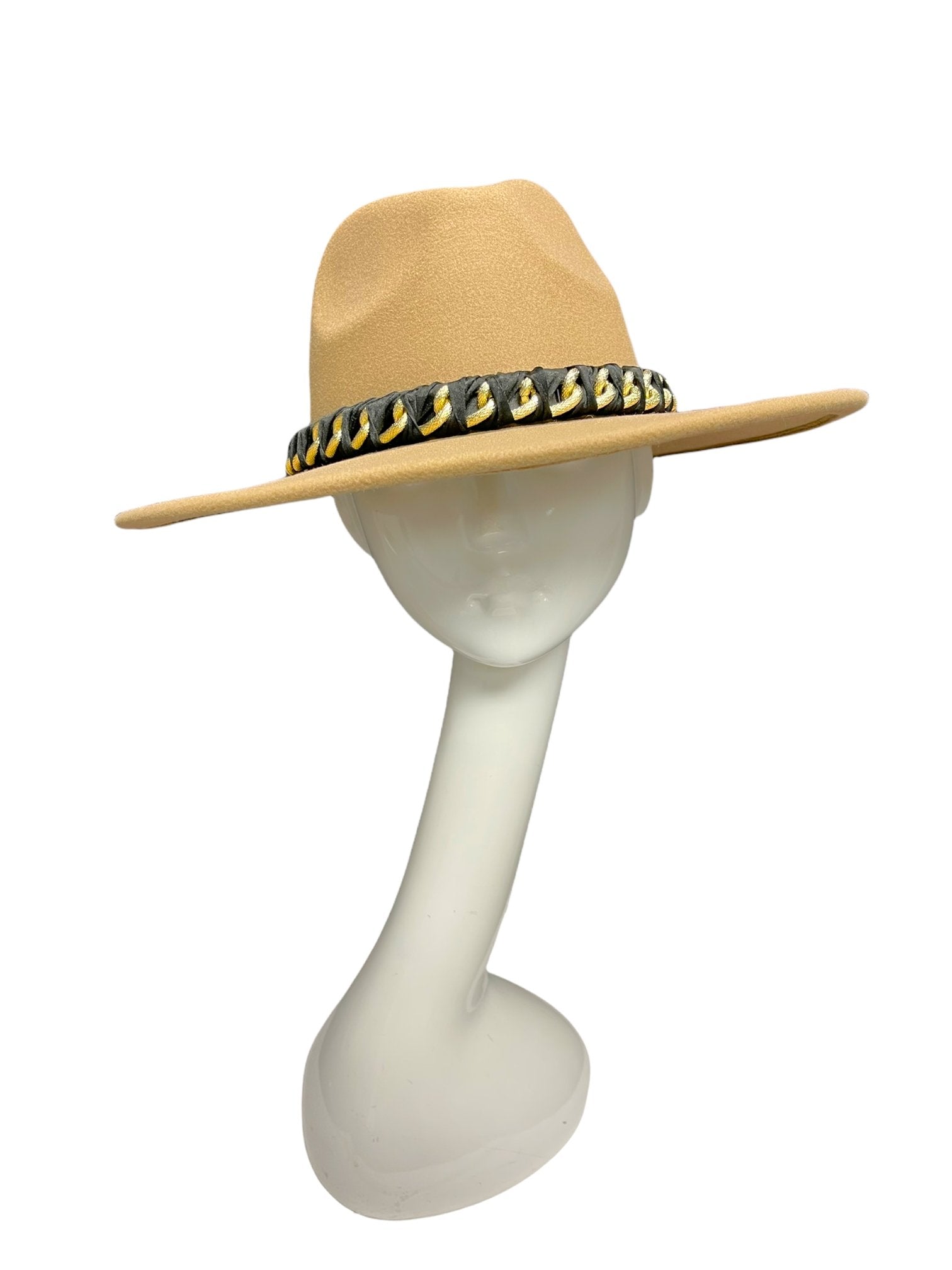 Mírame Fedora Hat (Tan) - OMG Swim