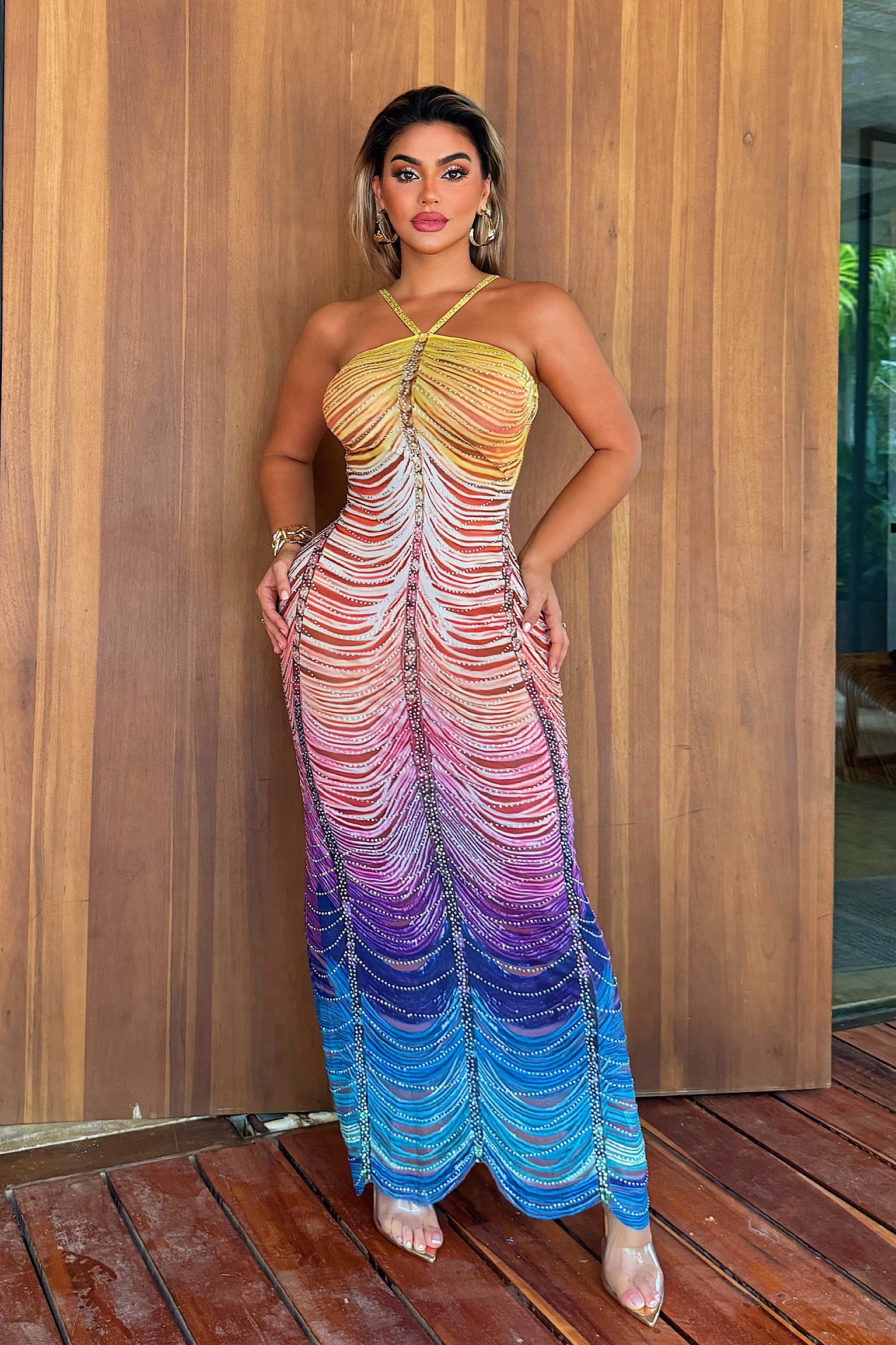 Rainbow Fish Dress - OMG Swim