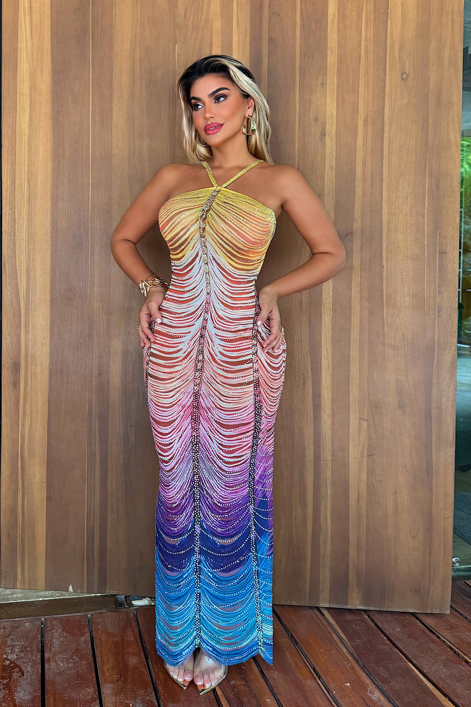 Rainbow Fish Dress - OMG Swim