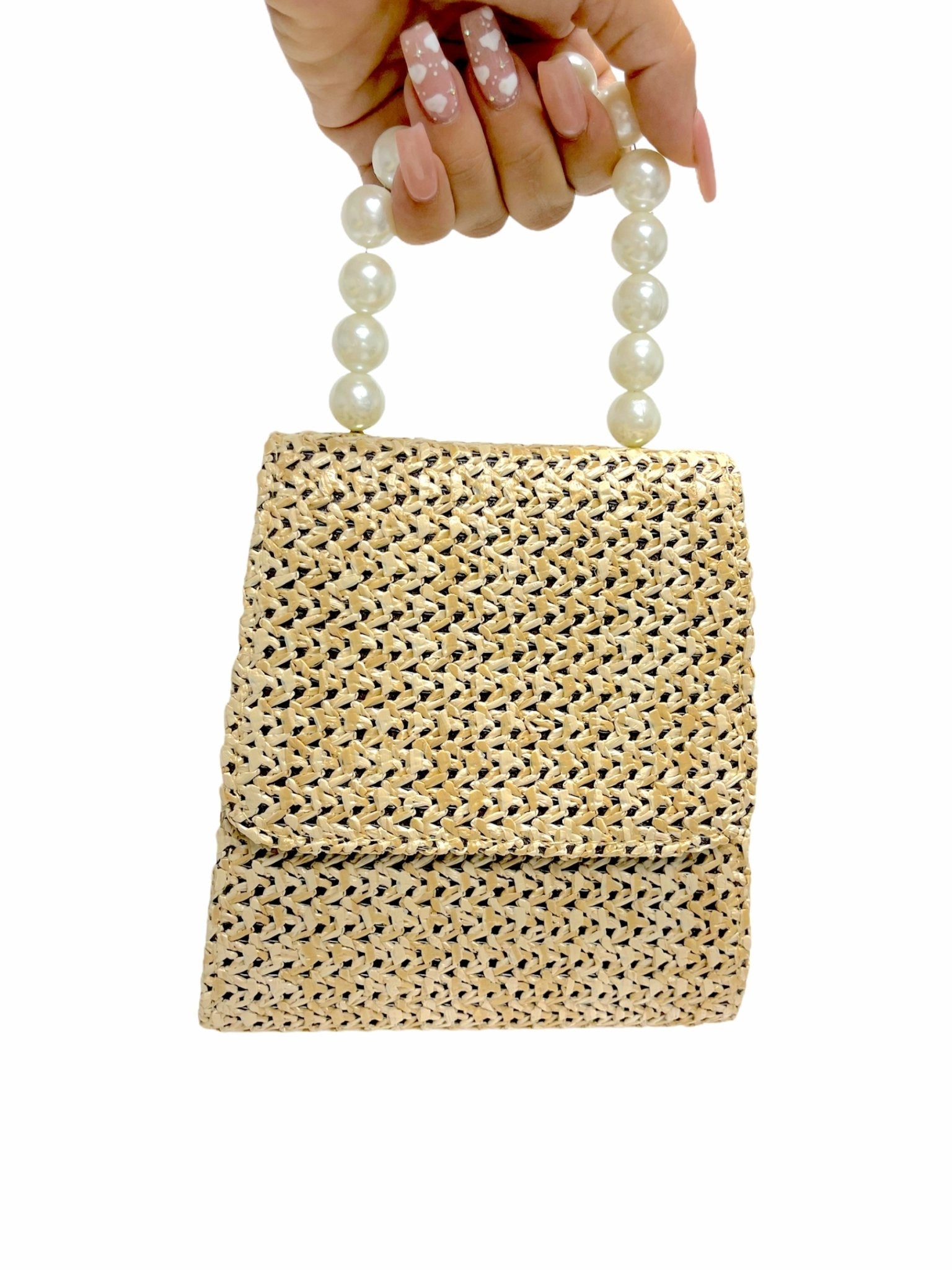 So Pearly Bag (TAN) - OMG Swim