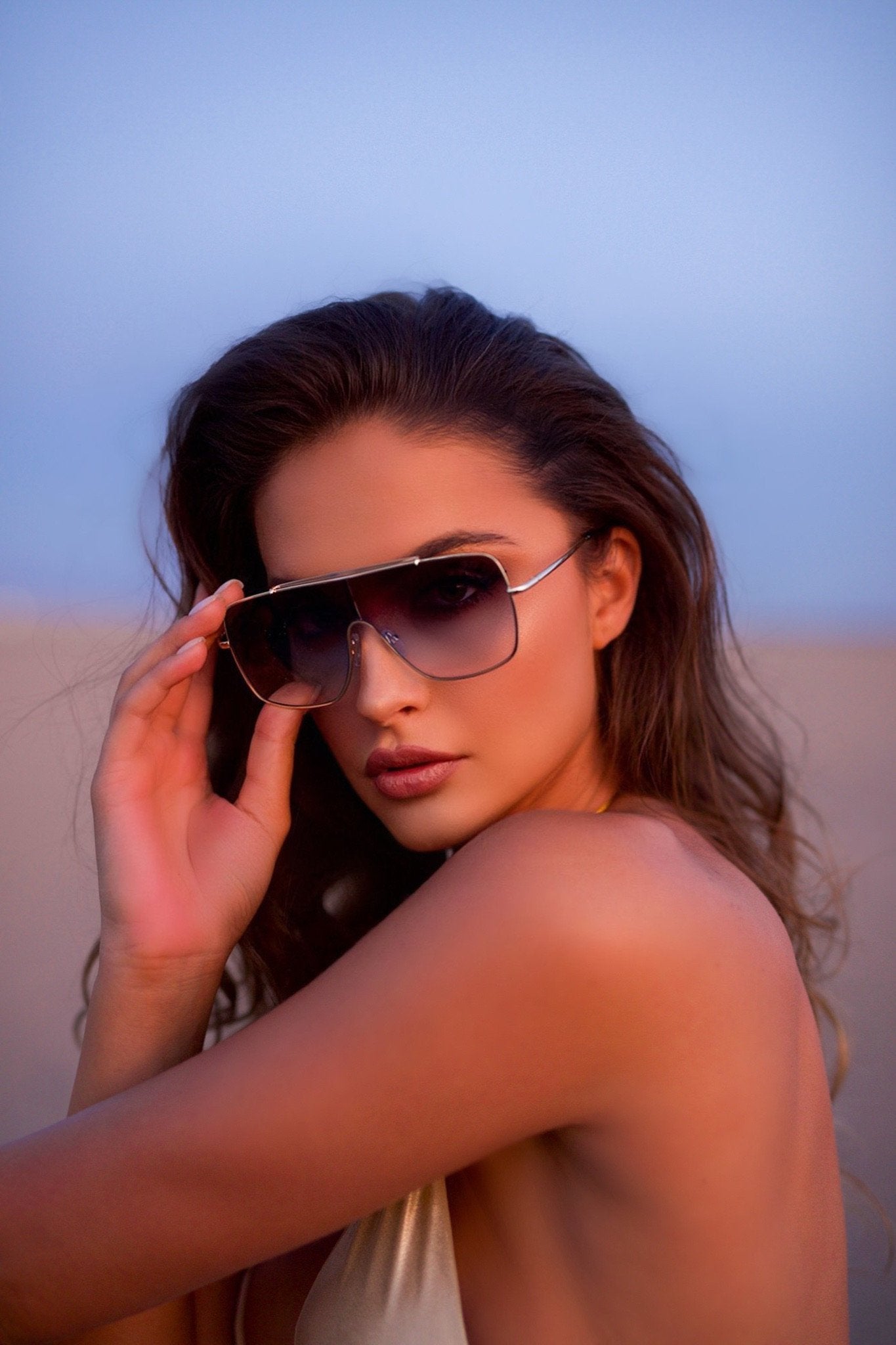 I See you Shades (Blue) - Omg Miami Swimwear