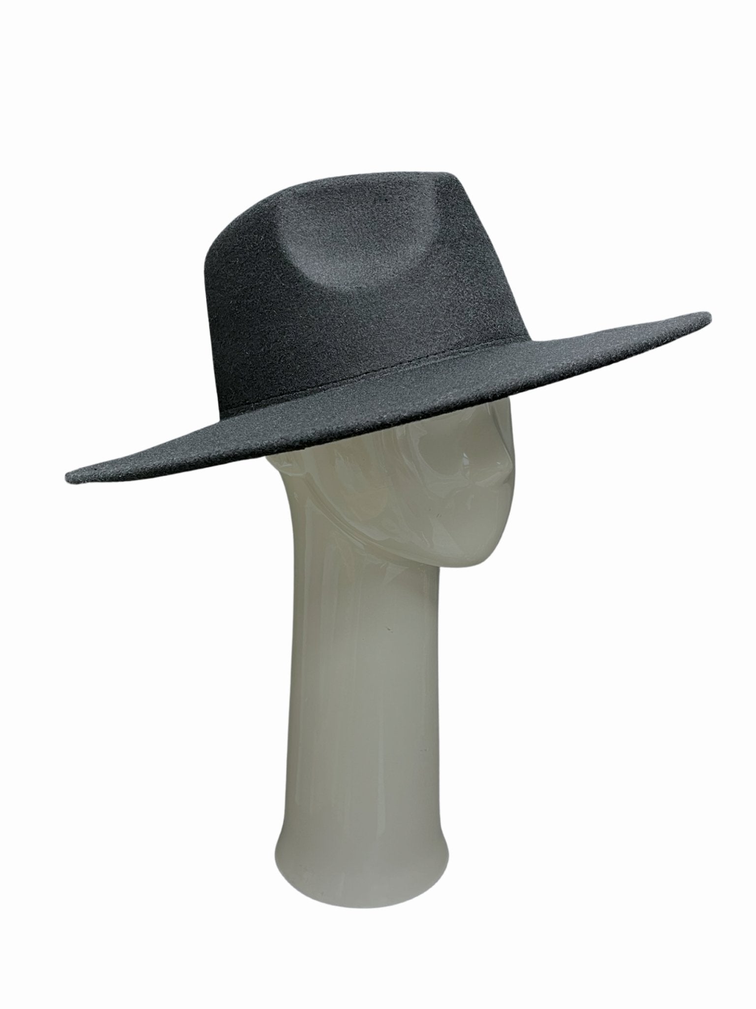 The simple Fedora Hat (Black) - Omg Miami Swimwear